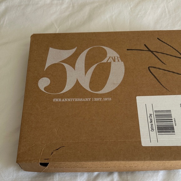 NWT Zara Black Mini Skirt with Pearl Detail sz Medium - Picture 5 of 8